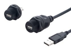 Sure-Seal® IP67 USB 2.0 Connectors - Composite