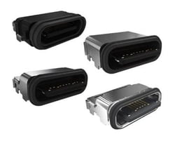  Waterproof USB Type C Connectors by Amphenol ICC